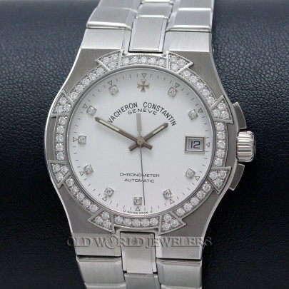 Vacheron Constantin Overseas Chronometer Ref 42542 Steel White Dial